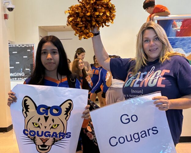 Allison Lopez with Ms. Ahng