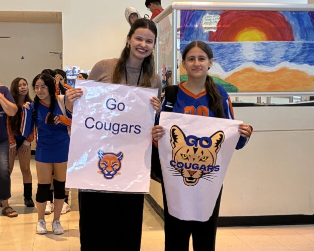 Taleen Kandakji with Ms. Williams