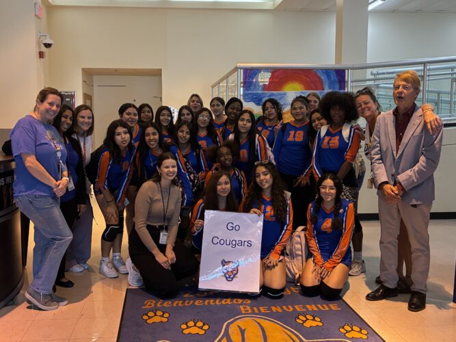 8th Grade Volleyball Team